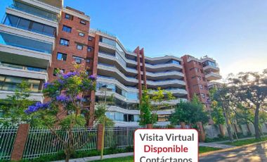 VENTA DEPTO LAS CONDES 3D+2B+3EST+1BOD 305M2 TERRAZA PRIVADA