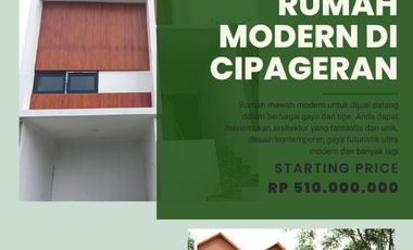 Hunian Asri dan Eksotis Pinggir Jalan dekat ke Paku Haji 400 Jutaan