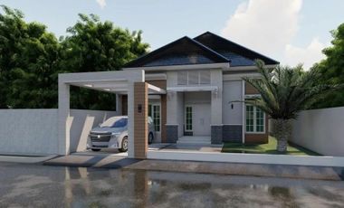 Rumah Cantik Bebas Banjir Tengah Kota Dekat Sampokong