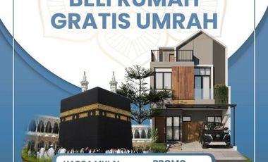 Rumah Syariah Dua Lantai Kota Bogor Lokasi Strategis Dekat Tol Bonus Kitchen Set