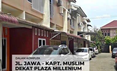 Rumah secondary dalam komplek Jalan Jawa Kapten Muslim Medan