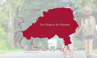 TERRENO EN VENTA EN SAN MIGUEL DE ALLENDE DENTRO DE DESARROLLO VINÍCOLA Y ECUESTRE  A PRECIO DE PREVENTA