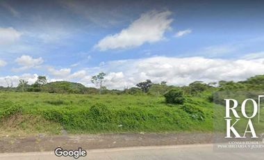 Terreno en RENTA en Coatepec zona libramiento por Coca-Cola