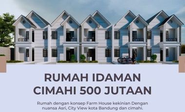 Rumah Unik 2LT Harga Dibawah 600 Jutaan di Permana Cimahi