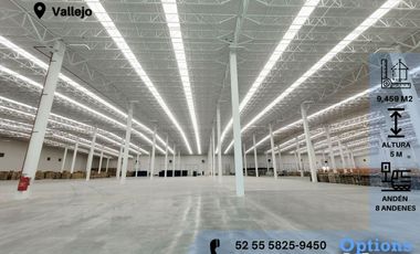 Rent new industrial warehouse in Vallejo