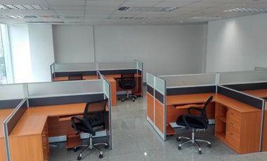 ALQUILER OFICINA 103 M2 CON MUEBLES CALLE 50, TORRE GLOBAL