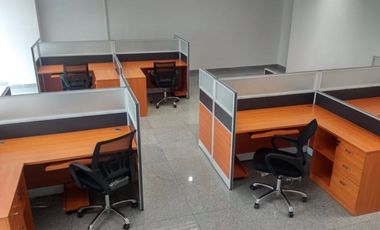 ALQUILER OFICINA 103 M2 CON MUEBLES CALLE 50, TORRE GLOBAL