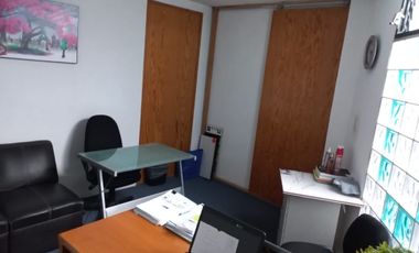 Oficina Renta 13m2, Narvarte, Benito Juárez- AMUEBLADA- SIN AVA TODO- INCLUIDO