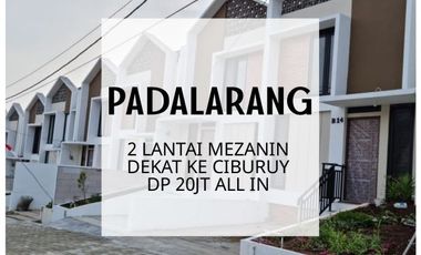 Rumah Mezanin Menawan posisi HOOK di area Padalarang dekat Masjid, Kota Bandung