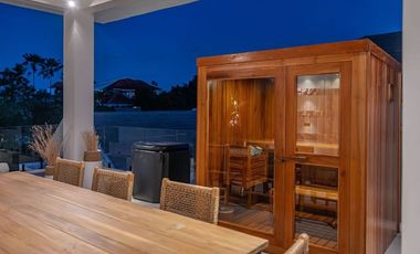 Leasehold - Private Rooftop Sanctuary, A Fully Furnished Luxury Villa in Pererenan, Canggu, Bali