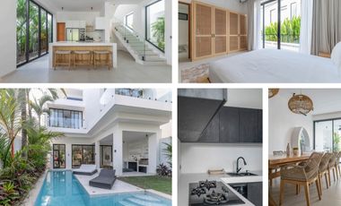 Leasehold - Private Rooftop Sanctuary, A Fully Furnished Luxury Villa in Pererenan, Canggu, Bali