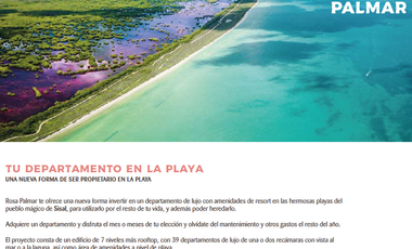 Villa amueblada en venta en la Playa de Sisal Yucatán