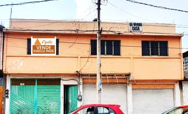 VENTA DE CASA EN CON LOCALES COMERCIALES Y BODEGA VILLA DE GUADALUPE ECATEPEC