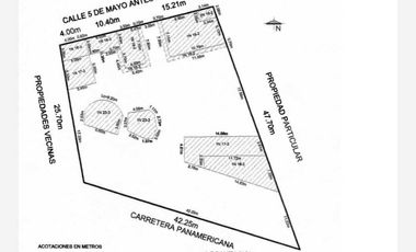 RENTA TERRENO CONSTITUYENTES
