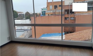 Bogota vendo apartaestudio en san patricio area 56.25 mts