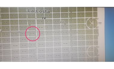 Mar del Tuyu - lote de terreno 630 M2