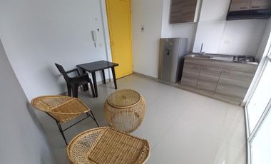 apartaestudio en arriendo en edificio la obra piso 4. Cod A12515