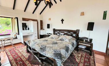 casa campestre en venta en via juguales. Cod V7344902