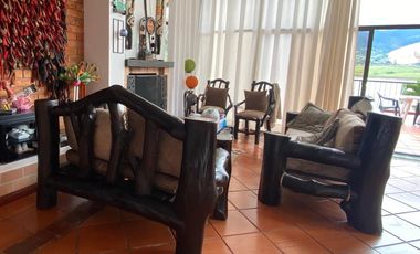 casa campestre en venta en via juguales. Cod V7344902