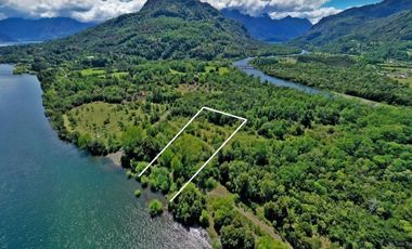 Terreno borde Rio Calcurrupe