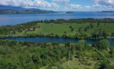 Terreno borde Rio Calcurrupe