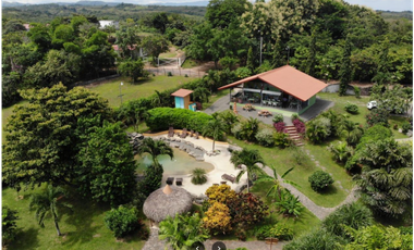VENTA HOTEL CABAÑAS TURISTICAS VALLE DE ANTON CERCA A LA PLAYA  CV