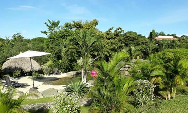 VENTA HOTEL CABAÑAS TURISTICAS VALLE DE ANTON CERCA A LA PLAYA  CV