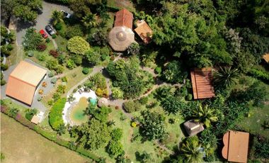 VENTA HOTEL CABAÑAS TURISTICAS VALLE DE ANTON CERCA A LA PLAYA  CV