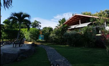 VENTA HOTEL CABAÑAS TURISTICAS VALLE DE ANTON CERCA A LA PLAYA  CV