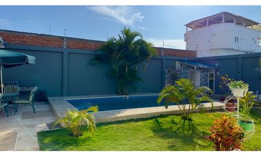 AMPLIA CASA EN LA VA MANTA - JARAMIJO, URB HORIZONTE AZUL