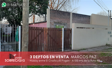 DEPARTAMENTOS EN VENTA - Marcos Paz - Pcia. Bs.As.