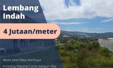 Area Wisata Lembang, Kavling Villa 4 jutaan angsur 12X
