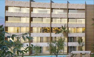 Condominio con alberca, cancha de pádel, bar, asador, jacuzzi, en venta Cozumel