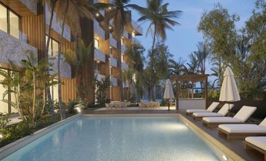 Condominio con alberca, cancha de pádel, bar, asador, jacuzzi, en venta Cozumel