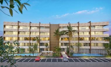 Condominio con alberca, cancha de pádel, bar, asador, jacuzzi, en venta Cozumel
