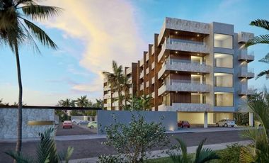 Condominio con alberca, cancha de pádel, bar, asador, jacuzzi, en venta Cozumel