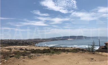 TERRENO EN VENTA EN ROSARITO CON VISTA AL MAR