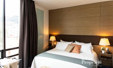 apartamento en arriendo en el nogal. Cod A215