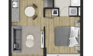 Moderno Departamento en Condominio con Alta Plusvalía