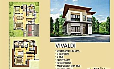 OWN A 3BEDROOM SINGLE DETACHED VIVALDI HOUSE AT THE GLADES