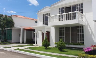 casa en venta en villa del rosario, conj. cerrado samanes de alquer. Cod V10912