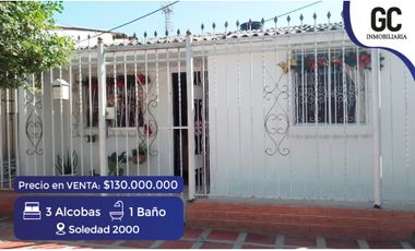 Se vende casa / Soledad 2000