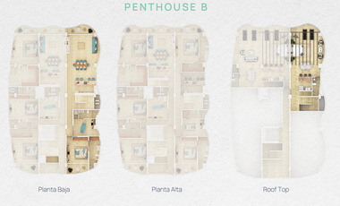 Departamento en venta en Chicxulub, Olea Luxury (PH B)
