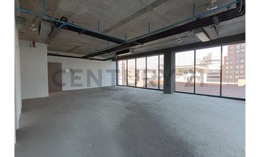 ARRIENDO MODERNA OFICINA 98 MT2 - METRO LOS LEONES