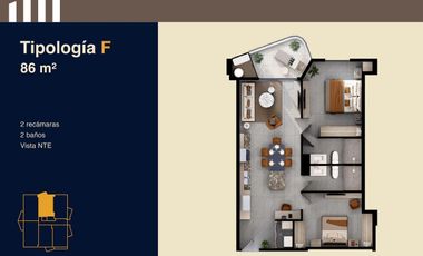 Departamento en Preventa zona Santa Maria - Monterrey, NL