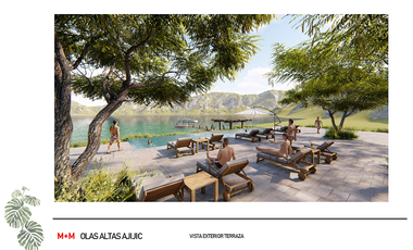 DEPARTAMENTO EN VENTA EN OLAS ALTAS, AJIJIC.