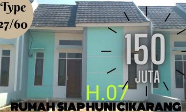 Rumah Minimalis Siap Huni Promo Cash 150Juta di Sukatani Cikarang