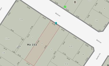 Venta lote construcción a demoler APTO HORIZONTAL