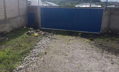 ARRIENDO TERRENO INDUSTRIAL SUR DE QUITO, ALTO IMPACTO