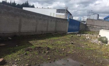 ARRIENDO TERRENO INDUSTRIAL SUR DE QUITO, ALTO IMPACTO
